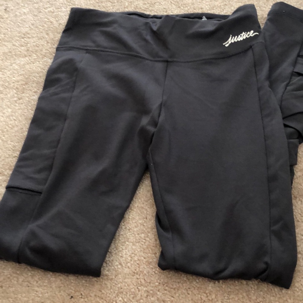 Cute pair of Justice Leggings.